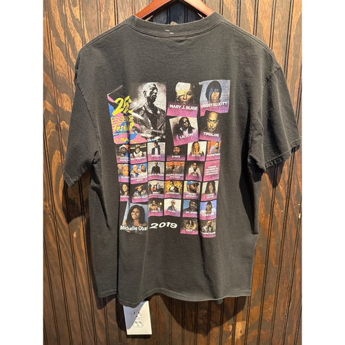 2019 Essence Festival 25th Anniversary New Orleans Prince Aretha Black T-Shirt