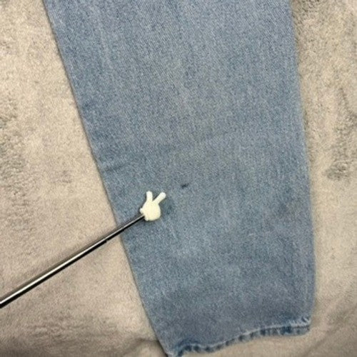 Wrangler Men's Light Wash Straight Leg Denim Jeans Size 36x34