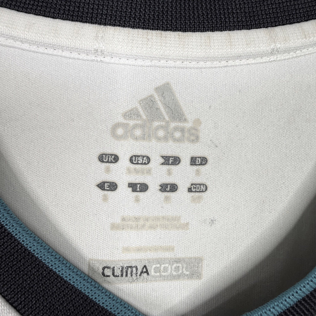 Adidas Real Madrid 2011-12 Home Jersey Ronaldo 7 White ClimaCool Mens S