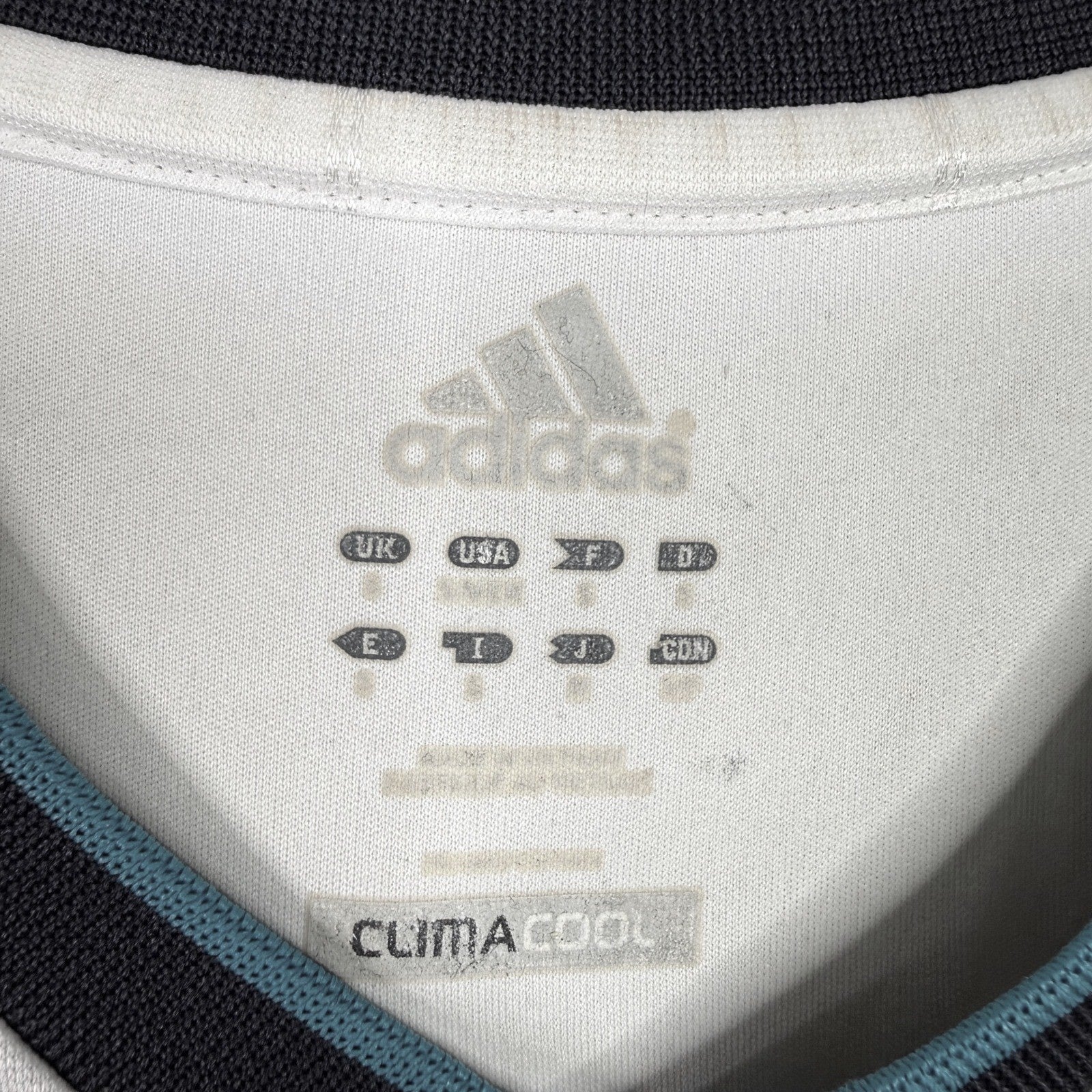 Adidas Real Madrid 2011-12 Home Jersey Ronaldo 7 White ClimaCool Mens S