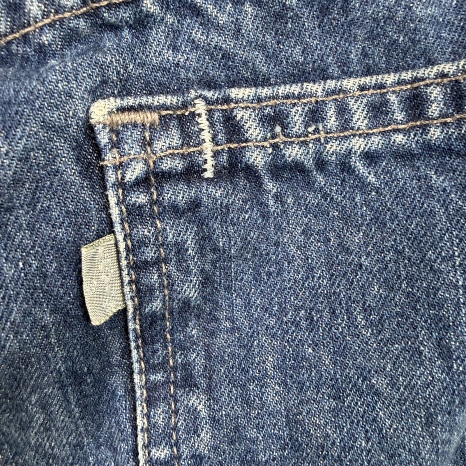 Silver Tab by Levi's Mens Jeans Blue Denim Straight Leg Size 36x32