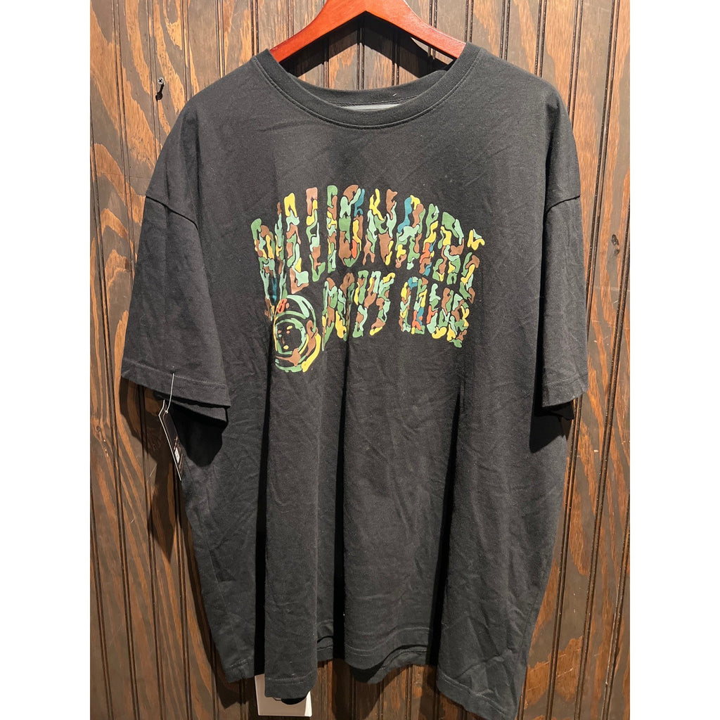 Billionaire Boys Club BBC Black Camo Arch Logo Astronaut T-Shirt Mens XL