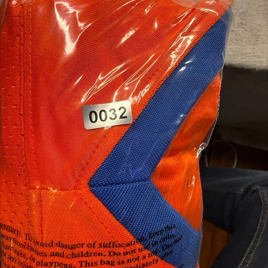 The Waterboy Bobby Boucher 9 Football Jersey Orange Blue Mens M