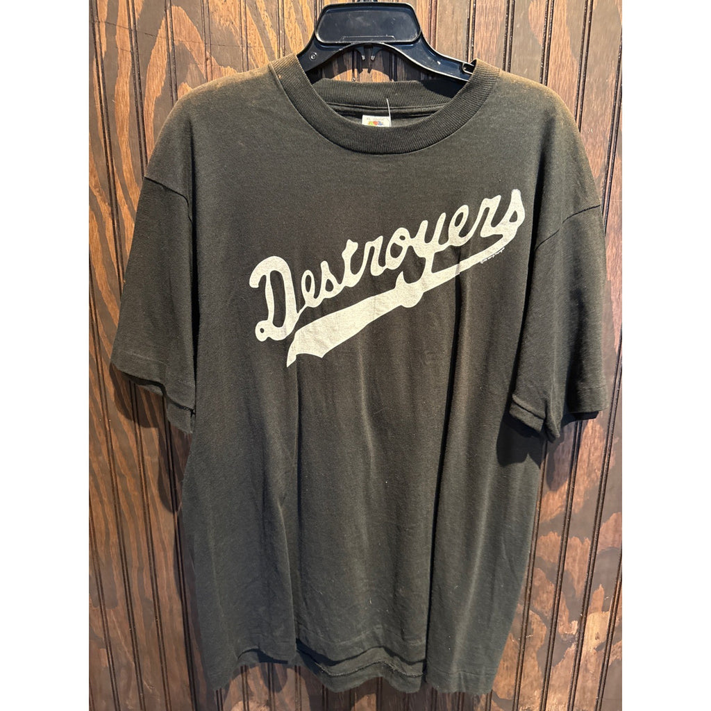 Vintage 1991 George Thorogood Destroyers Boogie People Tour Shirt XL Black 90s