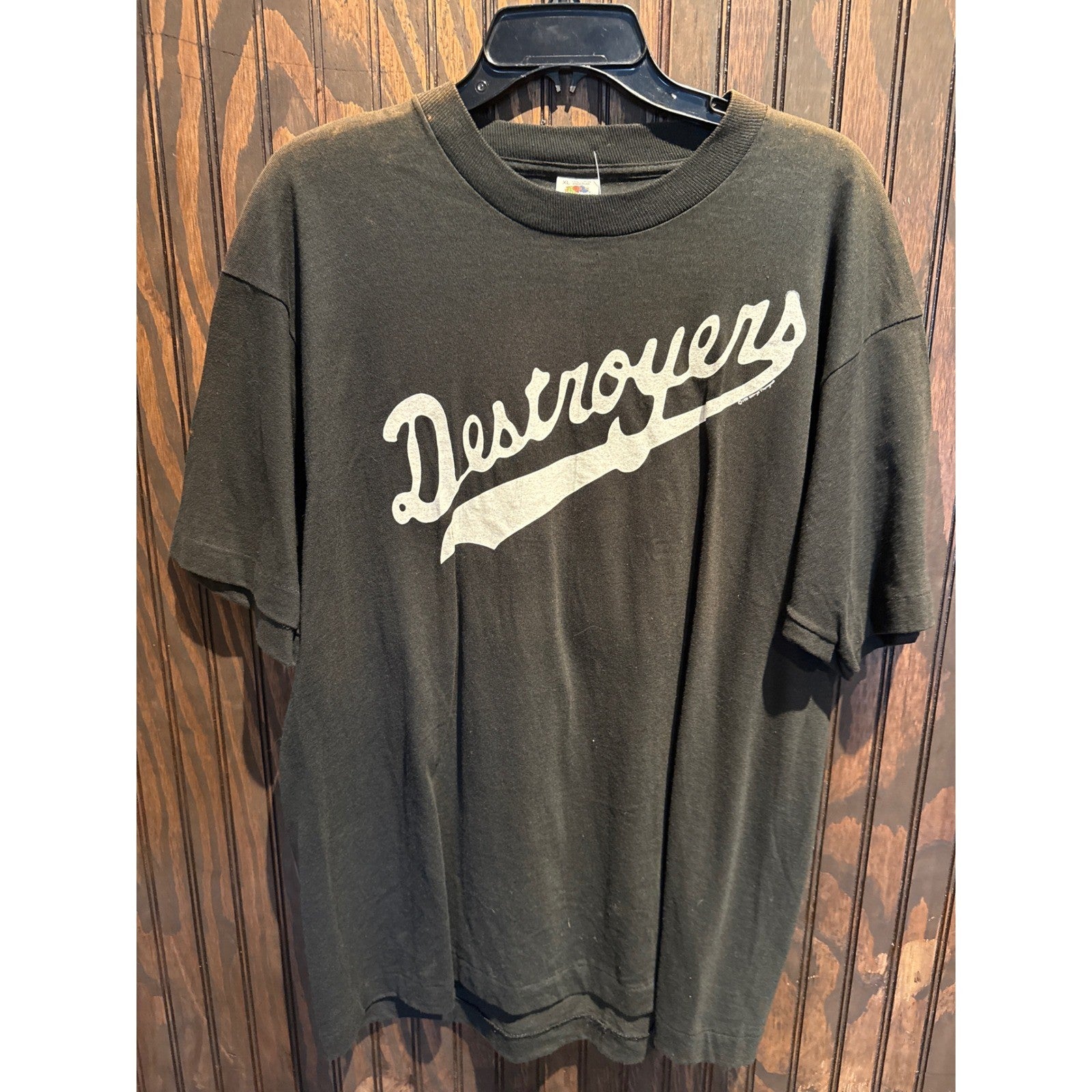 Vintage 1991 George Thorogood Destroyers Boogie People Tour Shirt XL Black 90s