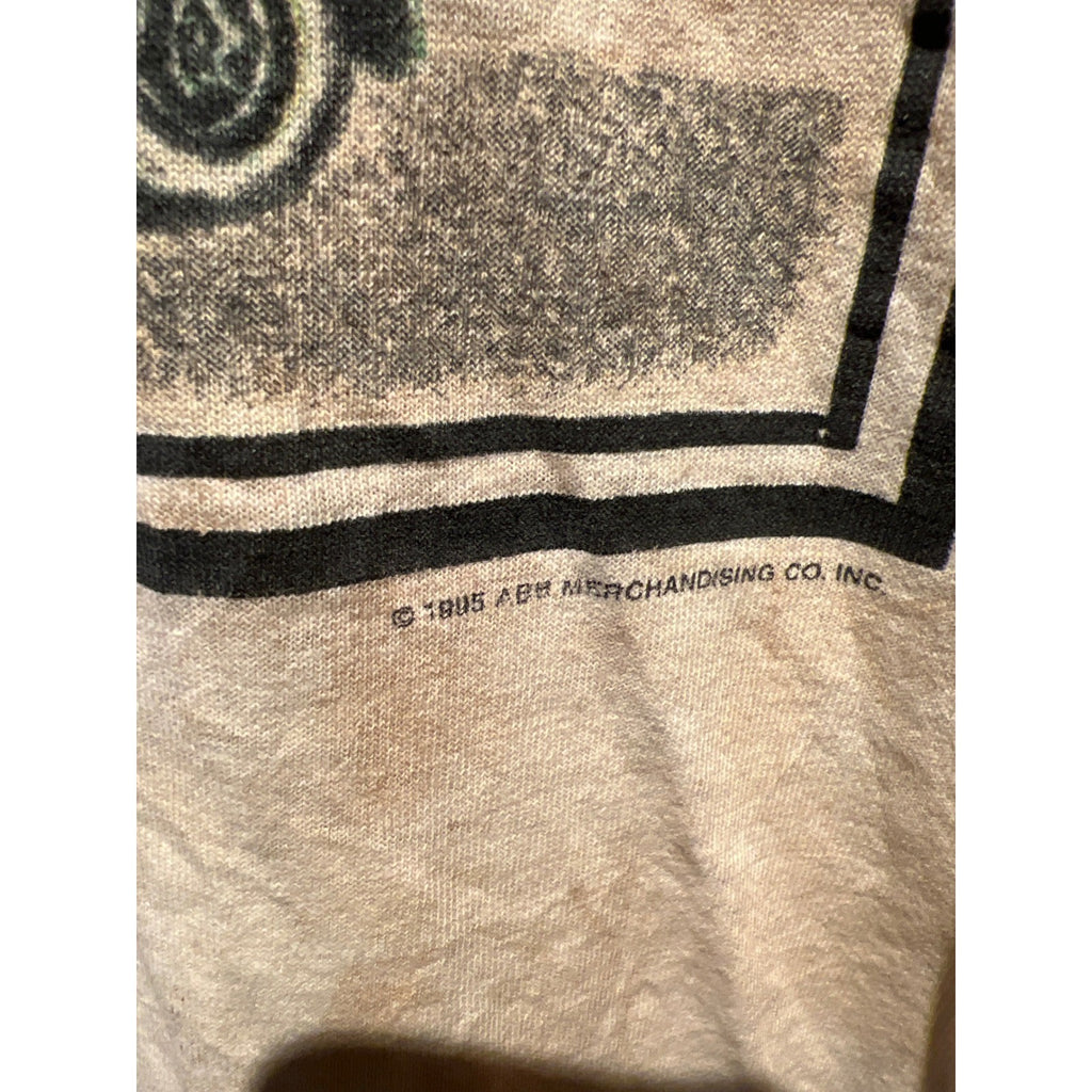 Vintage Allman Brothers Band Eat A Peach Thrash Graphic T-Shirt 25x30 Distressed