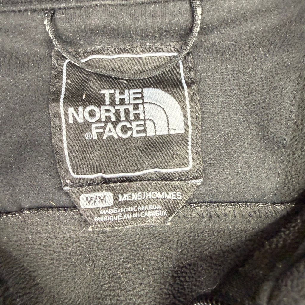 The North Face Mens Medium Black Full Zip Soft Shell Jacket TNF