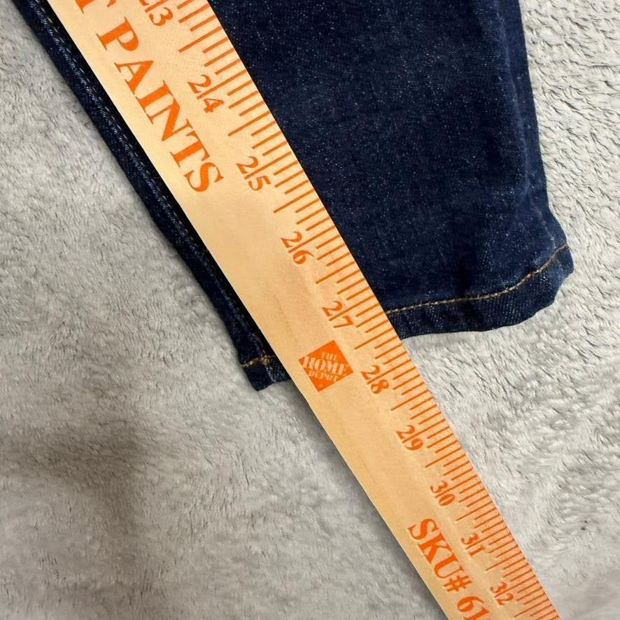 Madewell Curvy High Rise Skinny Jeans Dark Wash Size 24