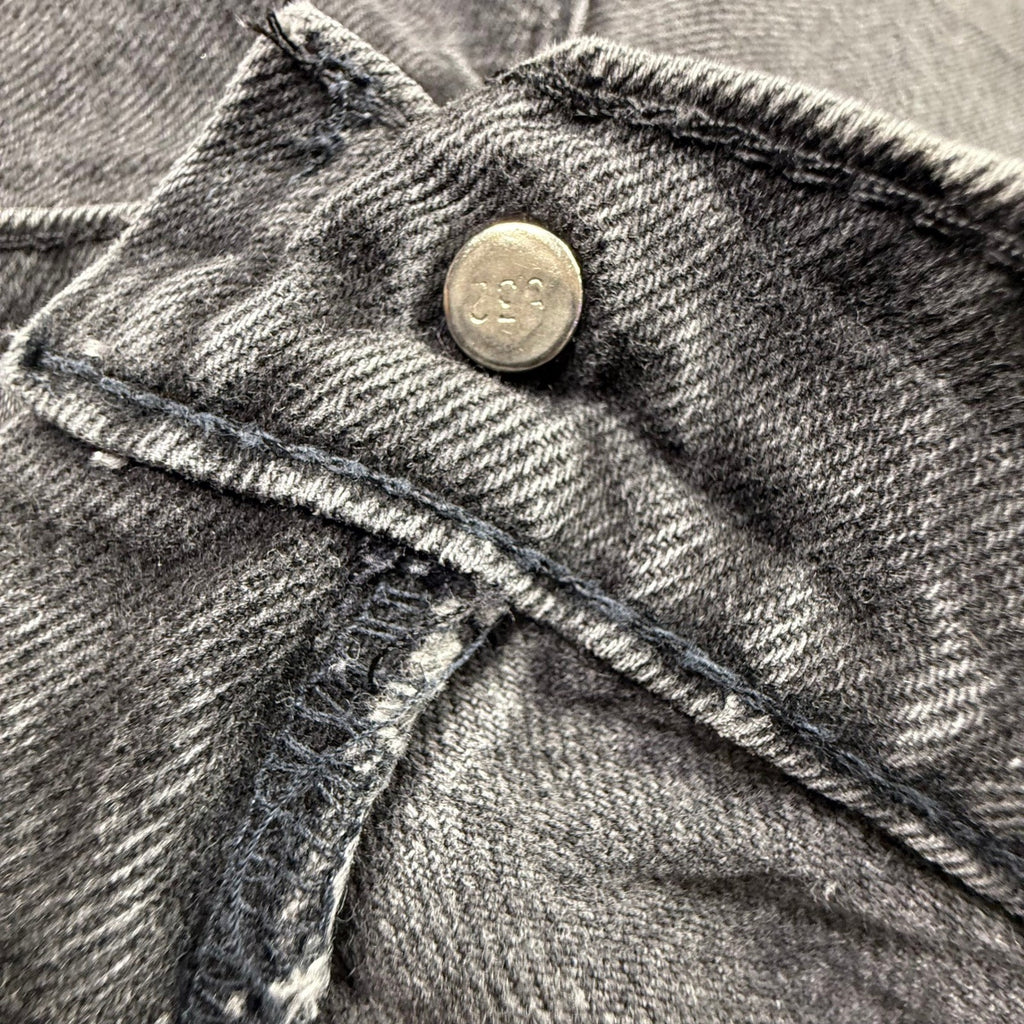 Levi's 550 Black Wash Relaxed Fit Jeans Men's 36x34 100% Cotton Made in USA