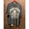 Monster Jam Grave Digger 30th Anniversary T-Shirt Faded Black Mens 2XL 26x32