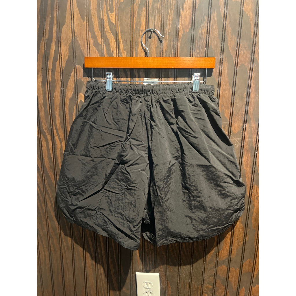 US Army PT Training Shorts Mens Black Nylon Athletic Workout Trunks 5in Inseam
