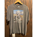 Vintage 90s Yamaha Royal Star Motorcycle Graphic T-Shirt Faded Black XL Hanes