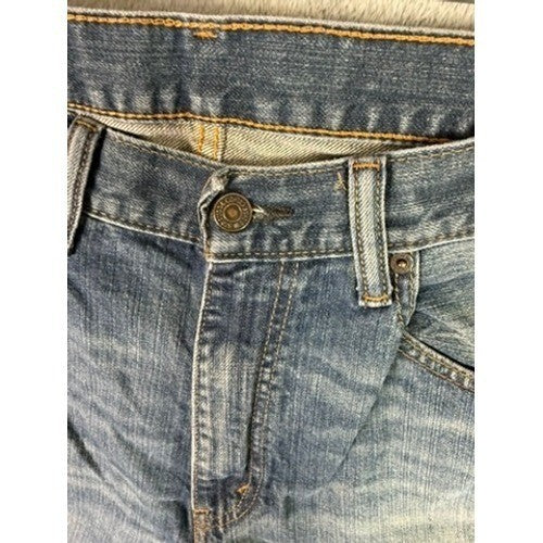 Levi's 505 Mens Jeans 34x32 Light Wash Straight Fit Denim Pants