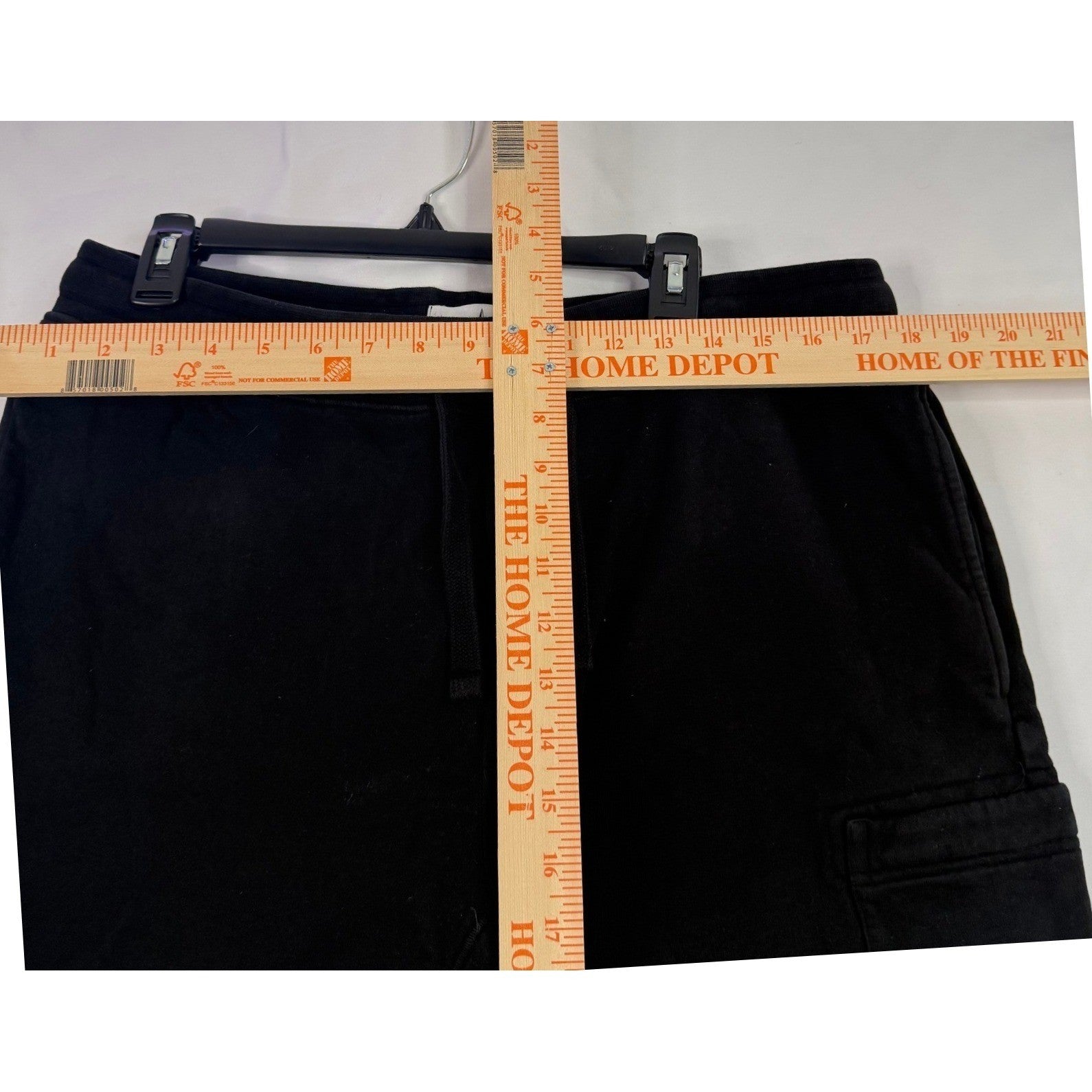 Stone Island Black Cargo Jogger Sweatpants Mens