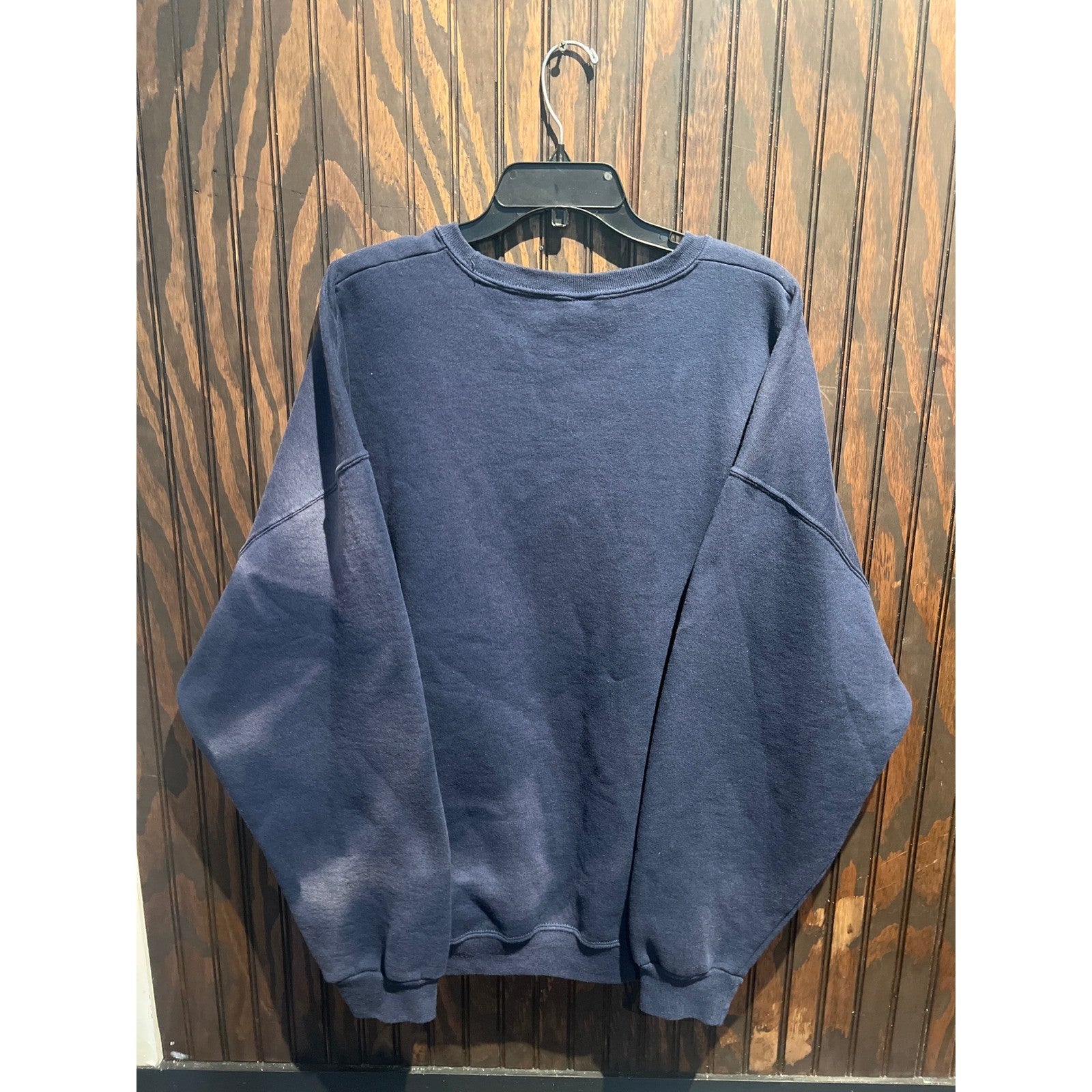 Vintage Russell Athletic Atlanta Fire Rescue Sweatshirt Navy Sun Faded 30x30