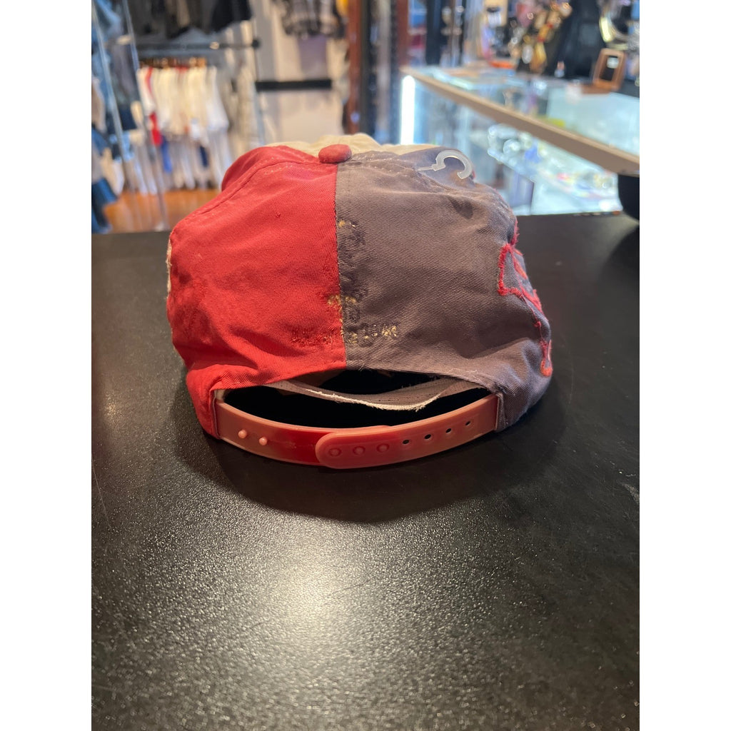 Vintage 1996 Atlanta Olympic Games Logo 7 Snapback Hat USA Red White Blue Grey