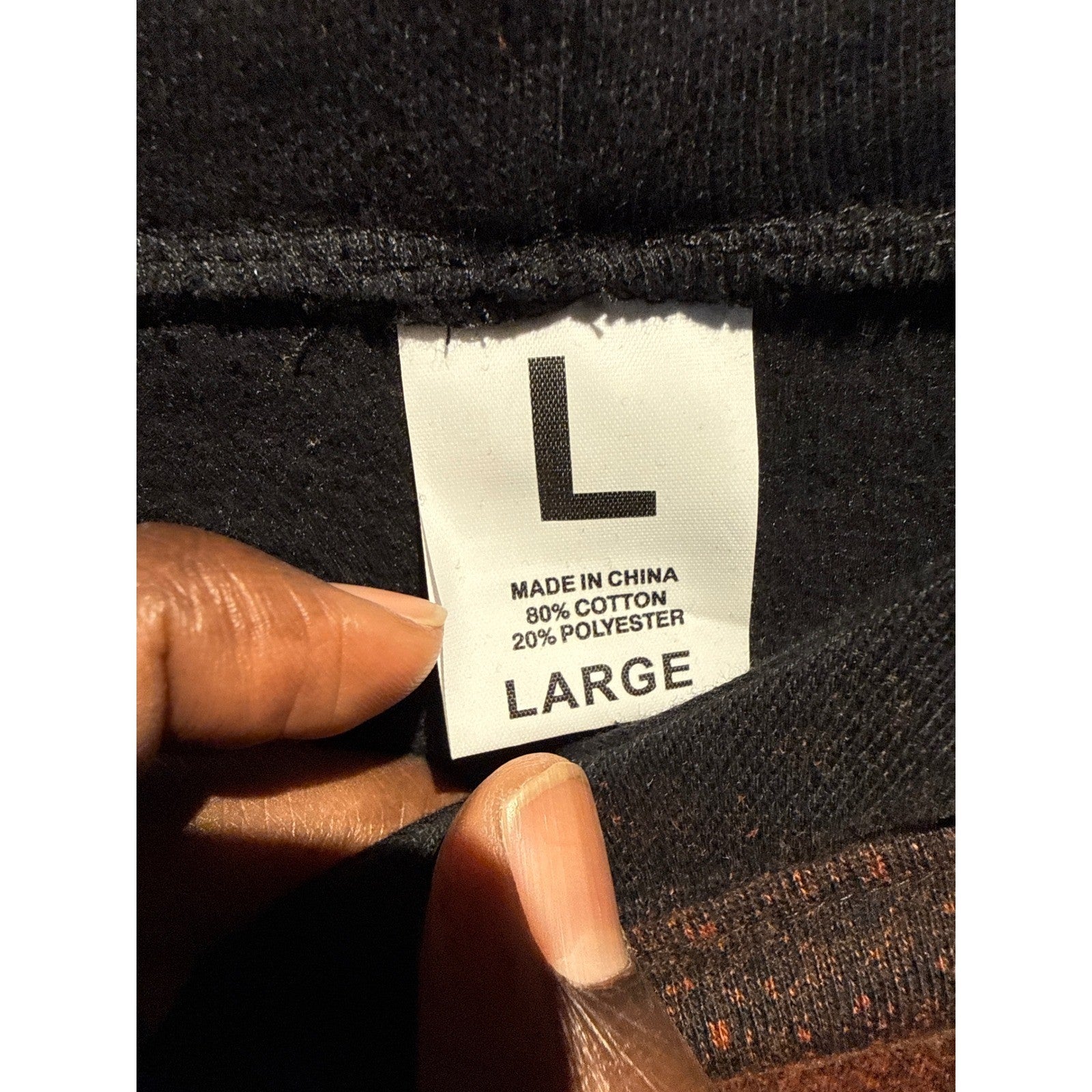 Local Atlanta Designer Custom Bleach Cross Hoodie Black Orange Streetwear NB