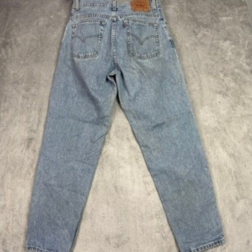 Levi Strauss 550 Relaxed Fit Light Wash Denim Jeans Men's Size 34 x 29
