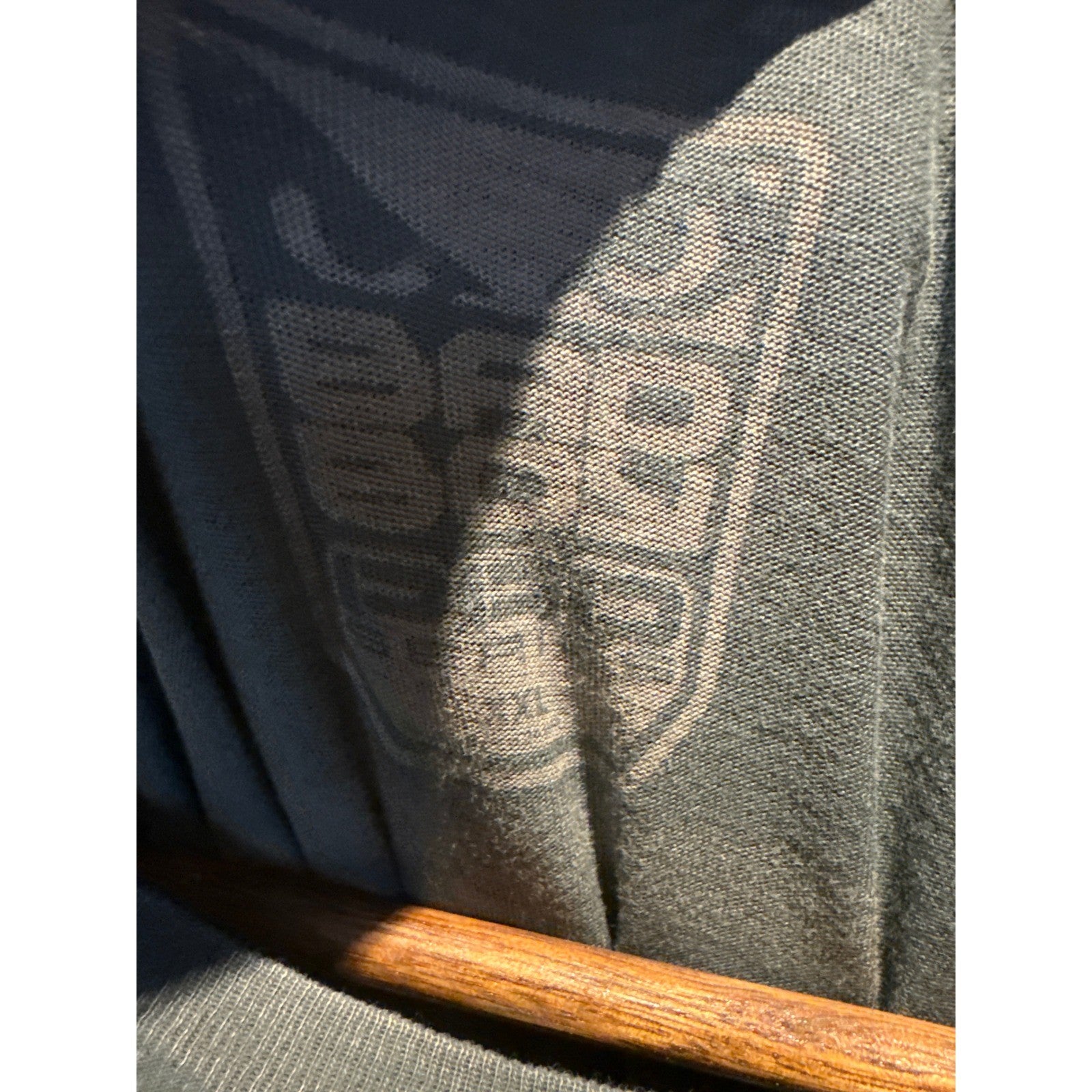 Bad Boy Pro Series MMA Graphic T-Shirt Acid Wash Charcoal Grey Mens XL
