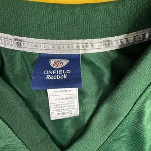 Reebok New York Jets Darrelle Revis 24 NFL Jersey Mens XL Green White