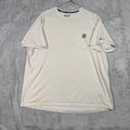 Carhartt Force Relaxed Fit T Shirt Mens 2XL Beige Short Sleeve Pocket Tee