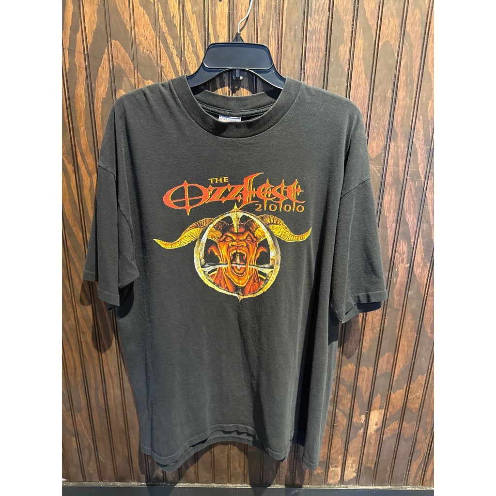 Vintage 2000 Ozzfest Tour Shirt Pantera Ozzy Godsmack Black XL All Sport T-Shirt