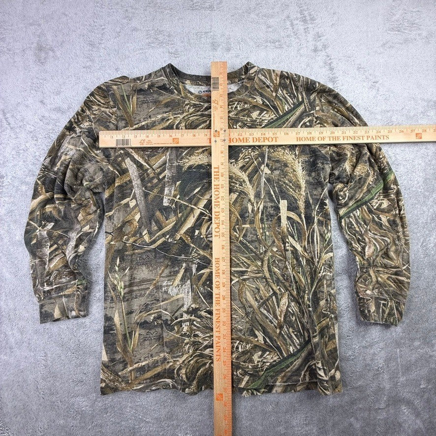 Magellan Outdoors Mens Realtree MAX-5 Camo Long Sleeve Hunting Shirt Medium