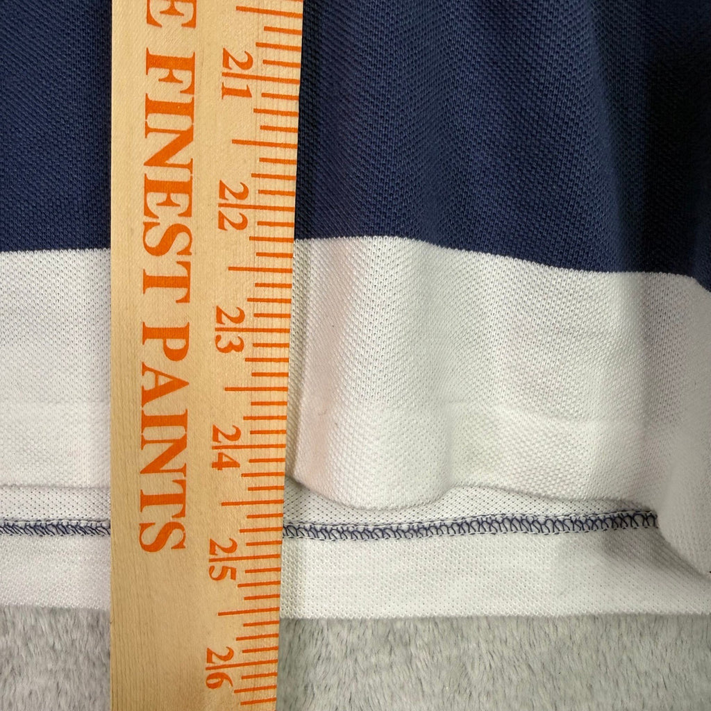 Polo Ralph Lauren Striped Short Sleeve Polo Shirt Green Pony Logo Size M