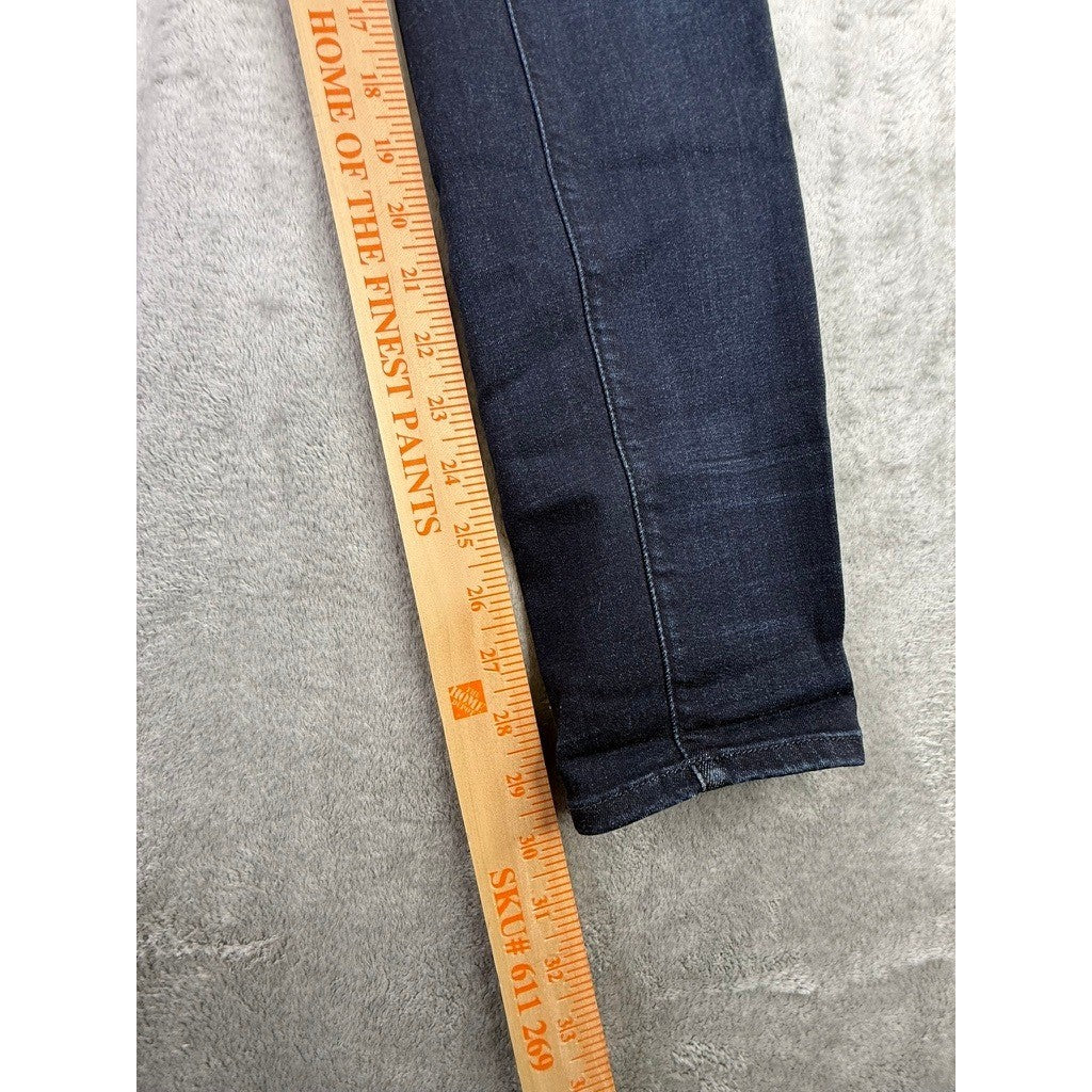 AYR Skinny Jac Dark Indigo Denim Jeans Womens Size 24x30 Made in USA