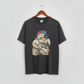 Vintage Delta Pro Weight Popeye Tattoo I Am What I Am Graphic T-Shirt Black L