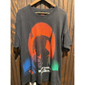 Vintage 1997 Batman & Robin Movie Promo T-Shirt Black Graphic Tee Mens XL 23x32