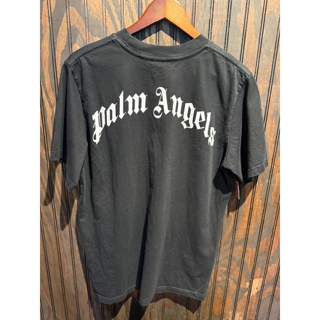 Palm Angels Black Leopard Kill The Bear Graphic T-Shirt Mens Large Streetwear