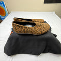 SAS San Antonio Shoemakers Women's Leopard Print Comfort Slip On Flats Shoes