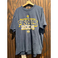 Vintage Indiana Pacers NBA Eastern Conference Finals 2004 T-Shirt Navy Blue XL