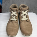 Timberland Women's Casual Lace Up Boots Tan Leather Mid Ankle Size 8.5
