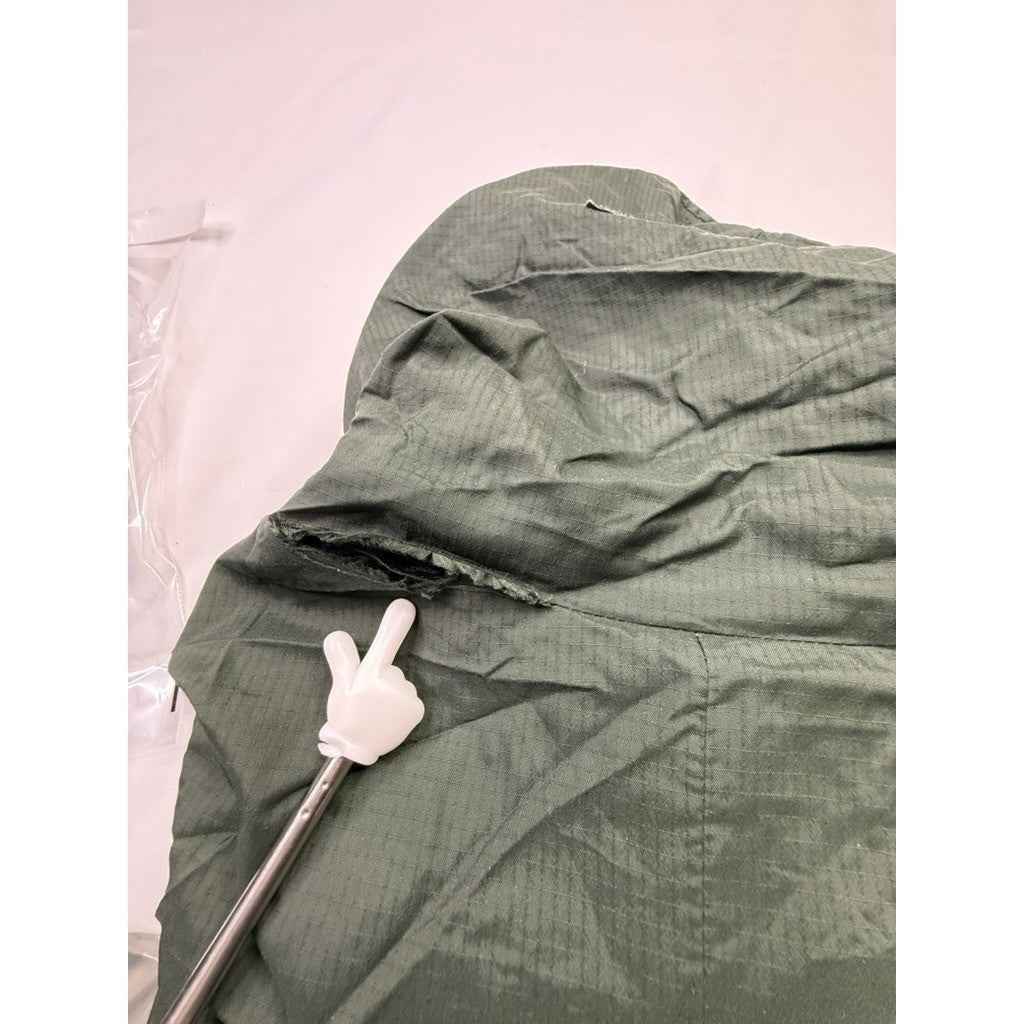 Eastern Mountain Sports EMS System III Jacket Hooded Olive Green MENS M