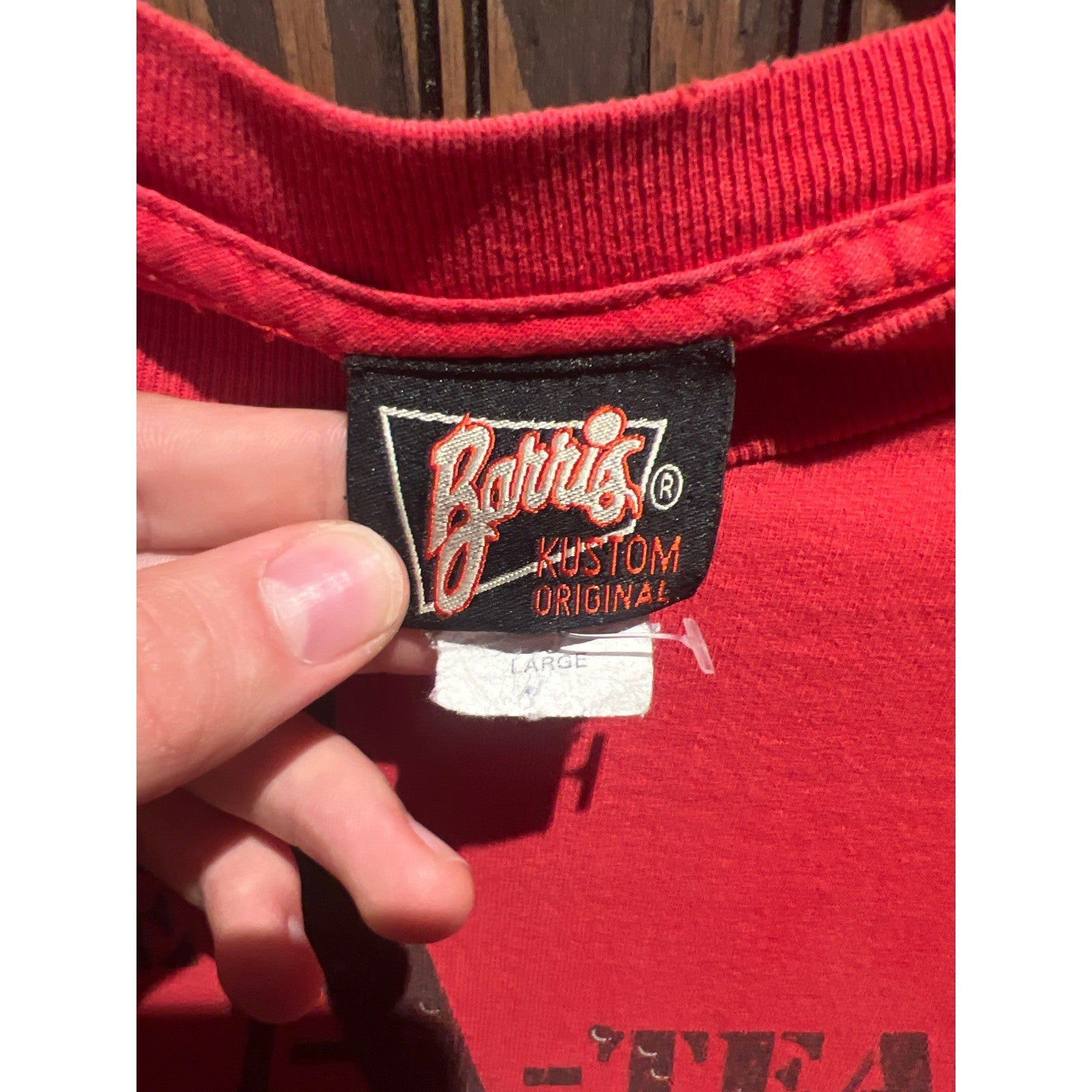 Vintage The A-Team I Pity The Fool Red Graphic T-Shirt 80s TV Show Van 26x20