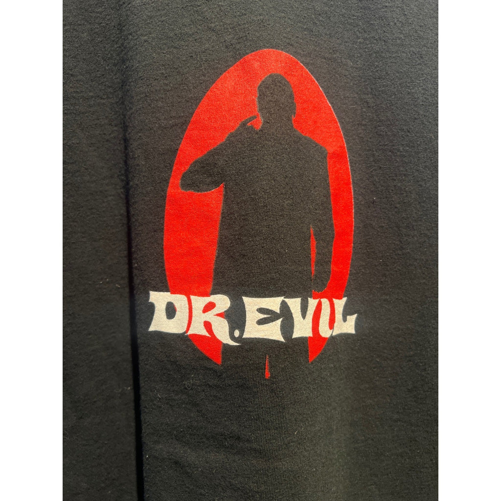 Vintage 1999 Austin Powers Dr Evil Movie Promo T-Shirt Delta Pro Weight XL Black