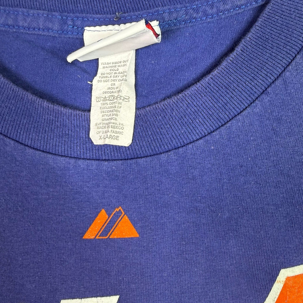 Majestic New York Mets David Wright 5 Baseball T Shirt Men's XL Blue Orange