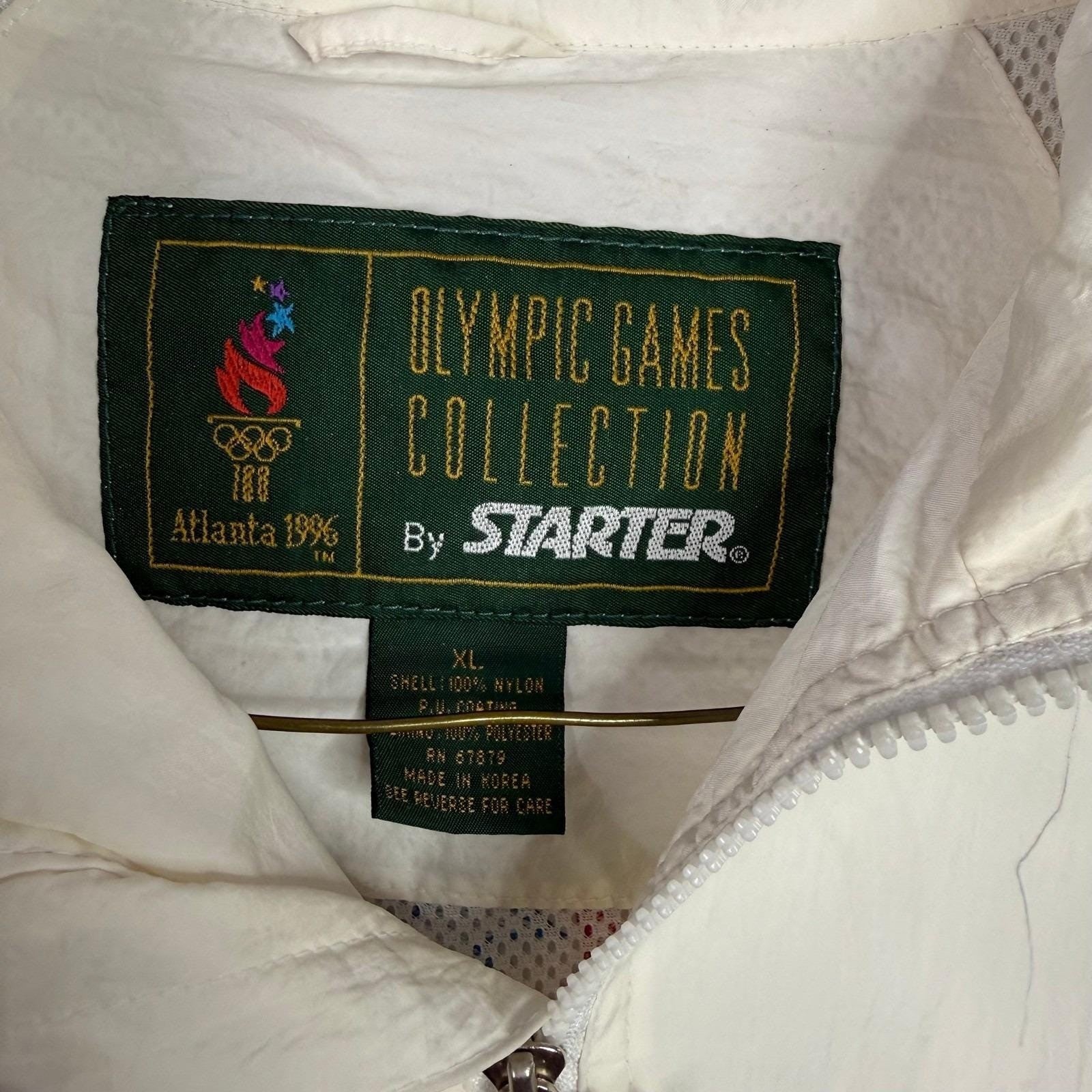 Starter Olympic Games Collection Atlanta 1996 Track Jacket Windbreaker Mens XL