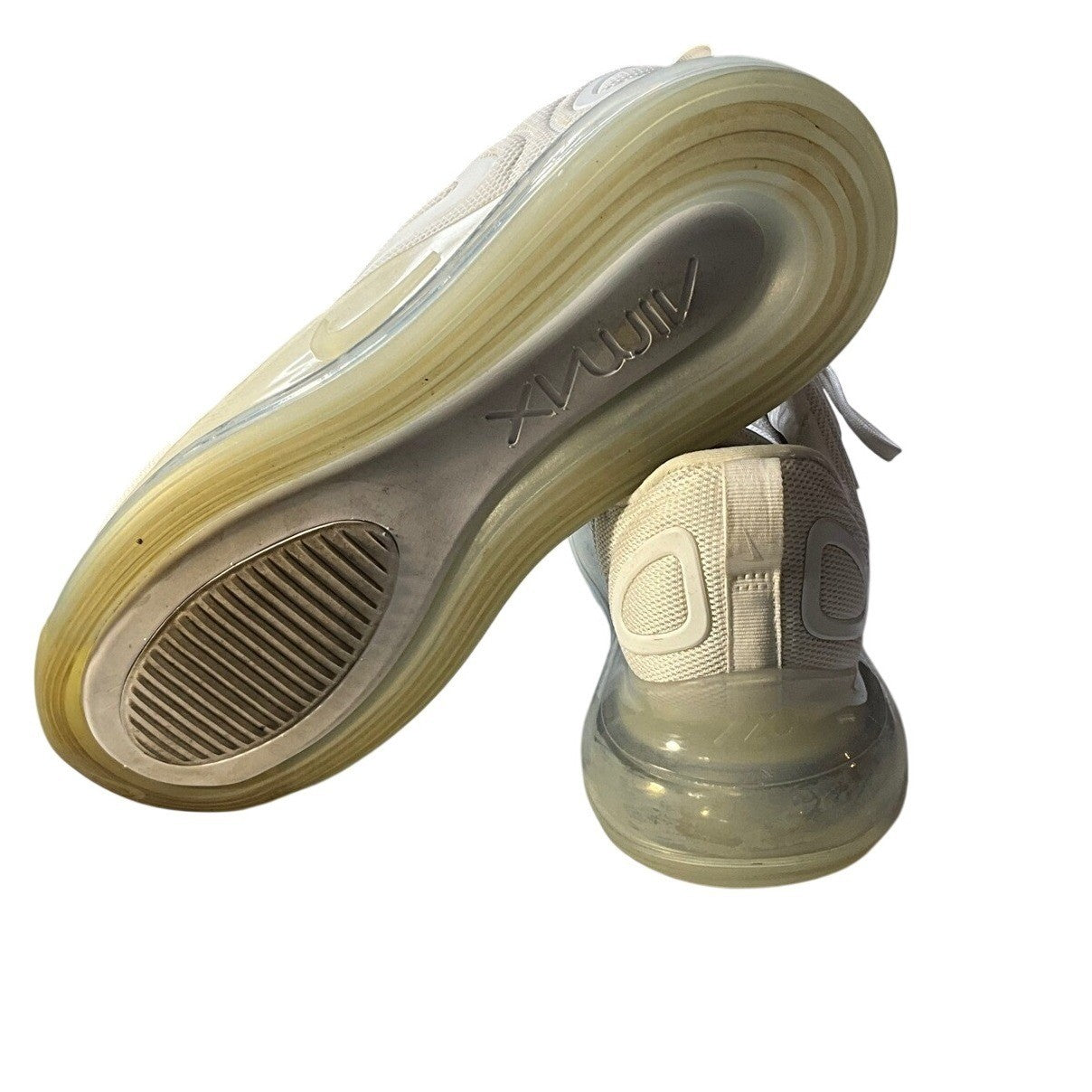 Nike Air Max 720 Mens White Running Lifestyle Shoes Sneakers Size 10.5 W/BOX