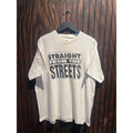 Vintage Fruit of the Loom Straight From The Streets Graphic T-Shirt White XL 90s