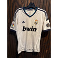 Adidas Real Madrid 2012 2013 Home Jersey White 110 Anos Patch Bwin Mens Medium