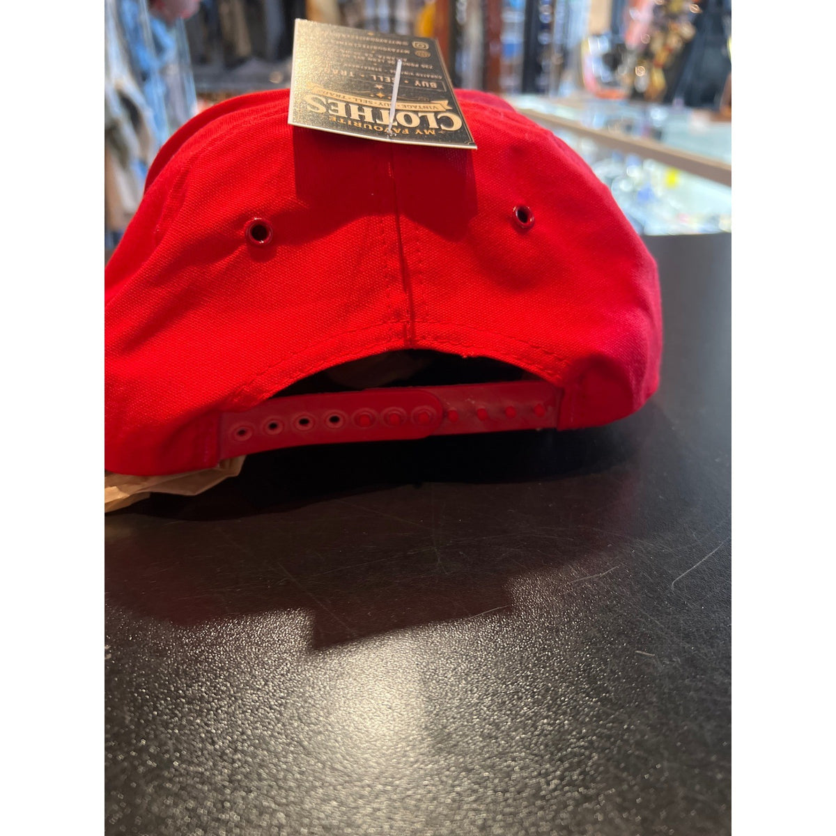 Vintage Marlboro Racing Team Snapback Hat Red Trucker Cap 90s Retro Adjustable