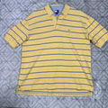 Tommy Hilfiger Mens Polo Shirt Yellow Size XL