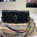 Fossil Emma Black Crossbody Bag with Adjustable Strap