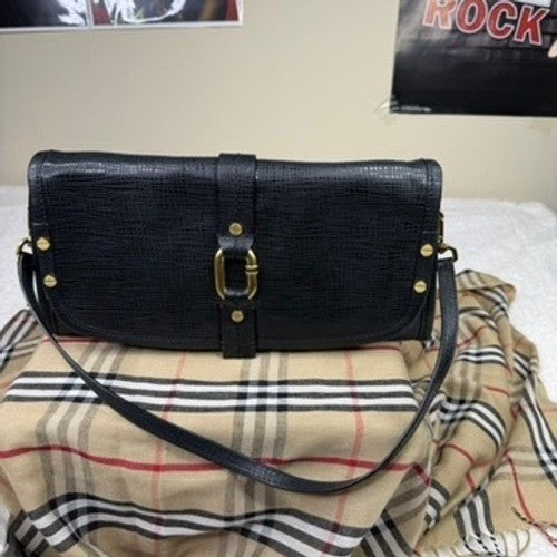 Fossil Emma Black Crossbody Bag with Adjustable Strap