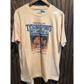Vintage 1988 Mike Tyson vs Spinks Boxing T Shirt Hanes Single Stitch XL