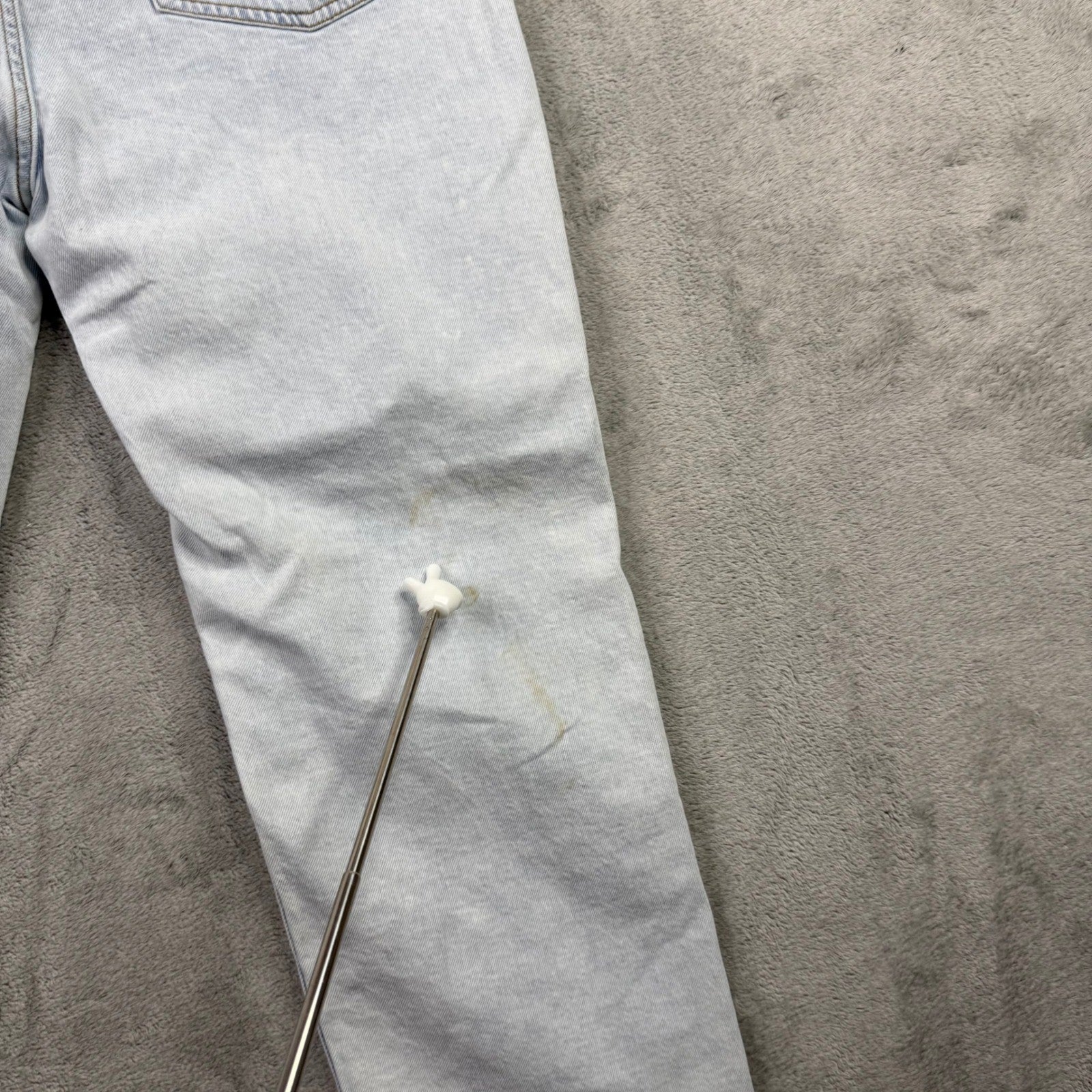 WeWoreWhat Light Wash Distressed Straight Leg Jeans Size 29