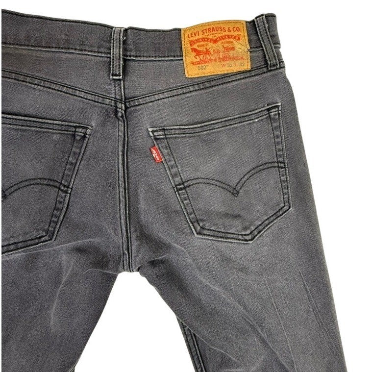 Levi Strauss Co 502 Regular Taper Jeans Dark Wash W32 L32